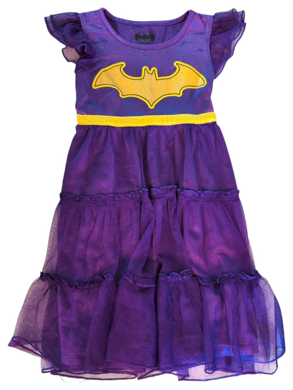 BATGIRL Purple And Gold Dress Costume